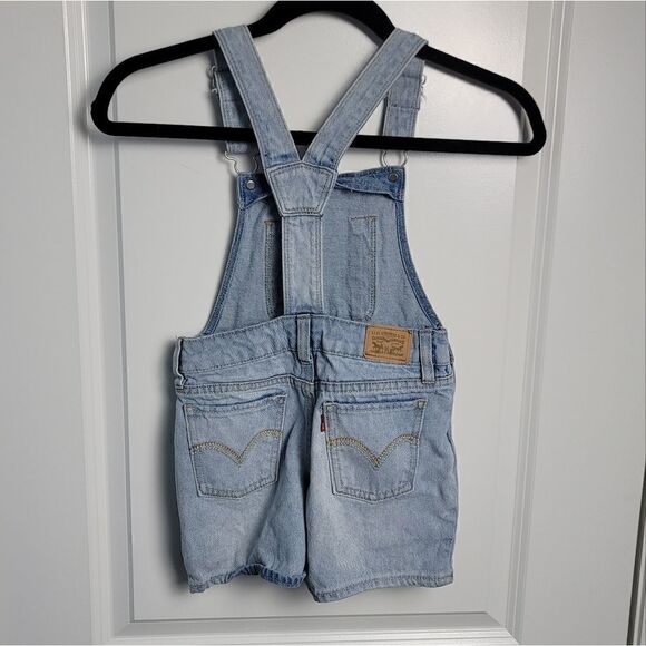 LEVI'S light wash denim Shortall - Picture 7 of 9
